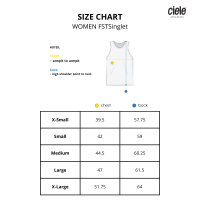 CIELE - Women - ORTank Cropped - Summer Nights - Black